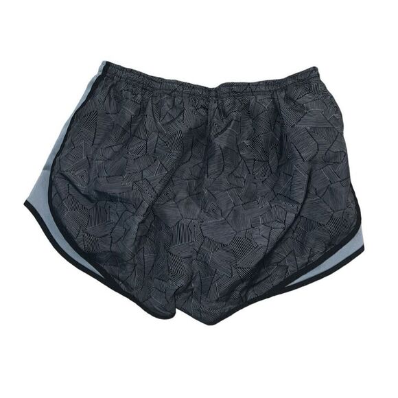 NIKE DRI-FIT Black & Grey Graphic Athletic Drawstring Shorts Size XL - Picture 2 of 6